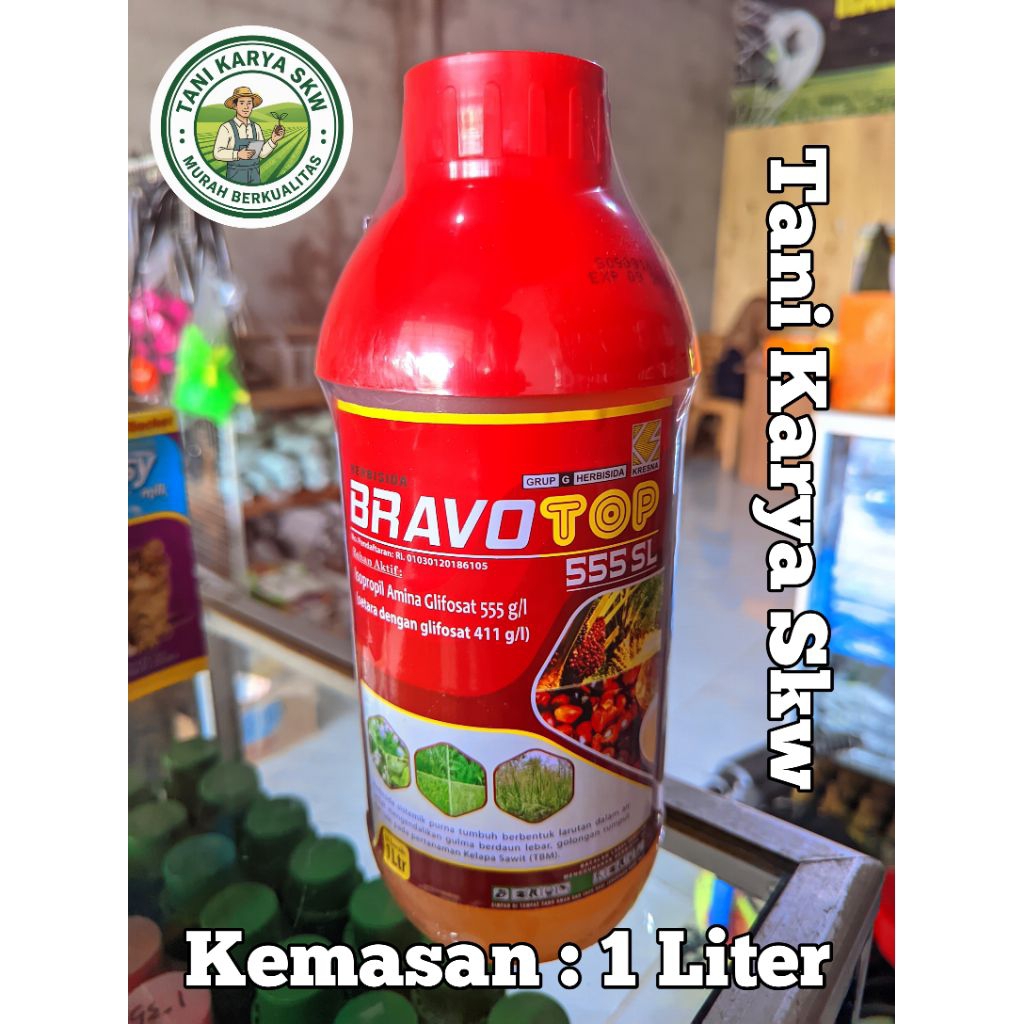 Herbisida BRAVOTOP 555 Sl 1 Liter - Efektif Basmi Gulma