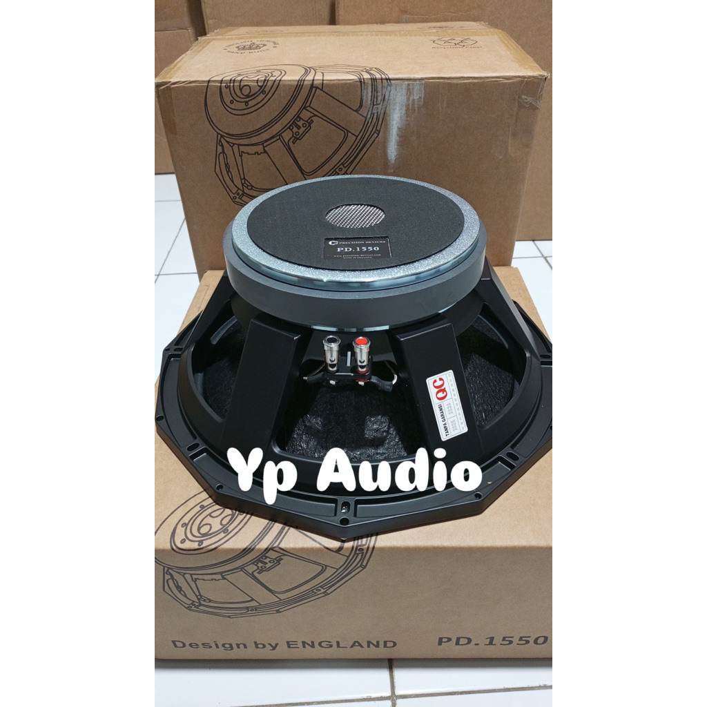 SPEAKER COMPONENT PRECISION DEVICES PD1550 H SPEAKER 15 INCH SUBWOOFER PD 1550 H pd1550