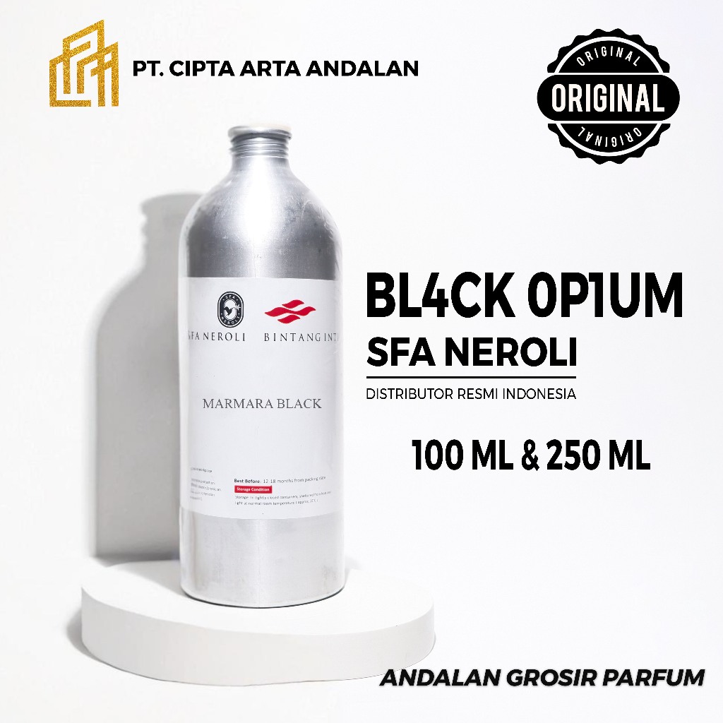 Andalan Grosir Parfum -  Bibit Parfum Murni YSL - Black Opium By SFA Neroli Repack