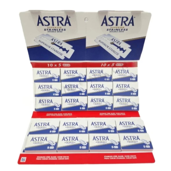 1 Papan Pisau Silet ASTRA isi 20 Pak / Silet ASTRA