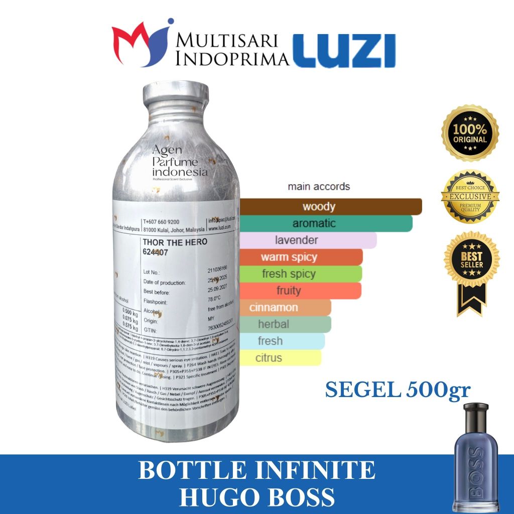 BOSS BOTTLE INFINITE By LUZI Segel 500gr