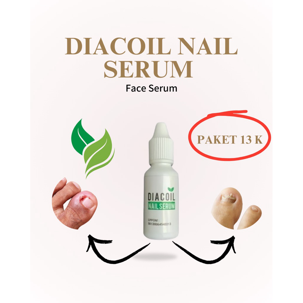 DIACOIL NAIL SERUM PEARAWATAN KUKU | CENTENGAN | HERBAL ALAMI