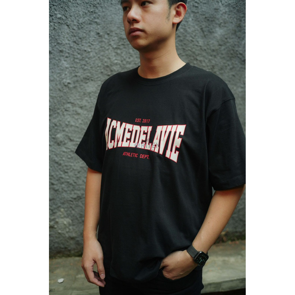ADLV Acme De La Vie Authentic Logo Tee Black Original