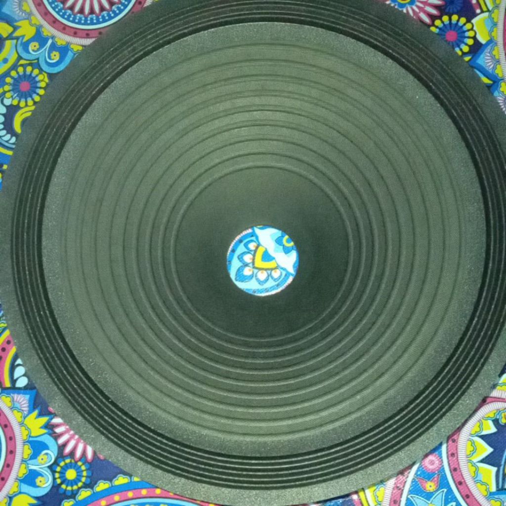 Daun Kertas Speaker 15 Inch Speaker 15" Plus Dus Cup Lubang Coil 6cm