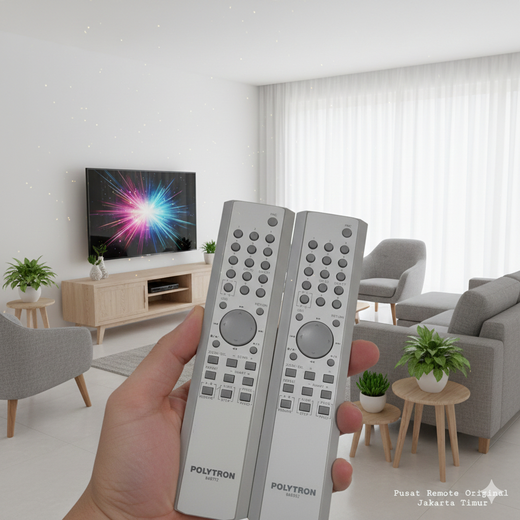 REMOTE REMOT DVD VCD COMPO POLYTRON 84B792 84B832 ORIGINAL