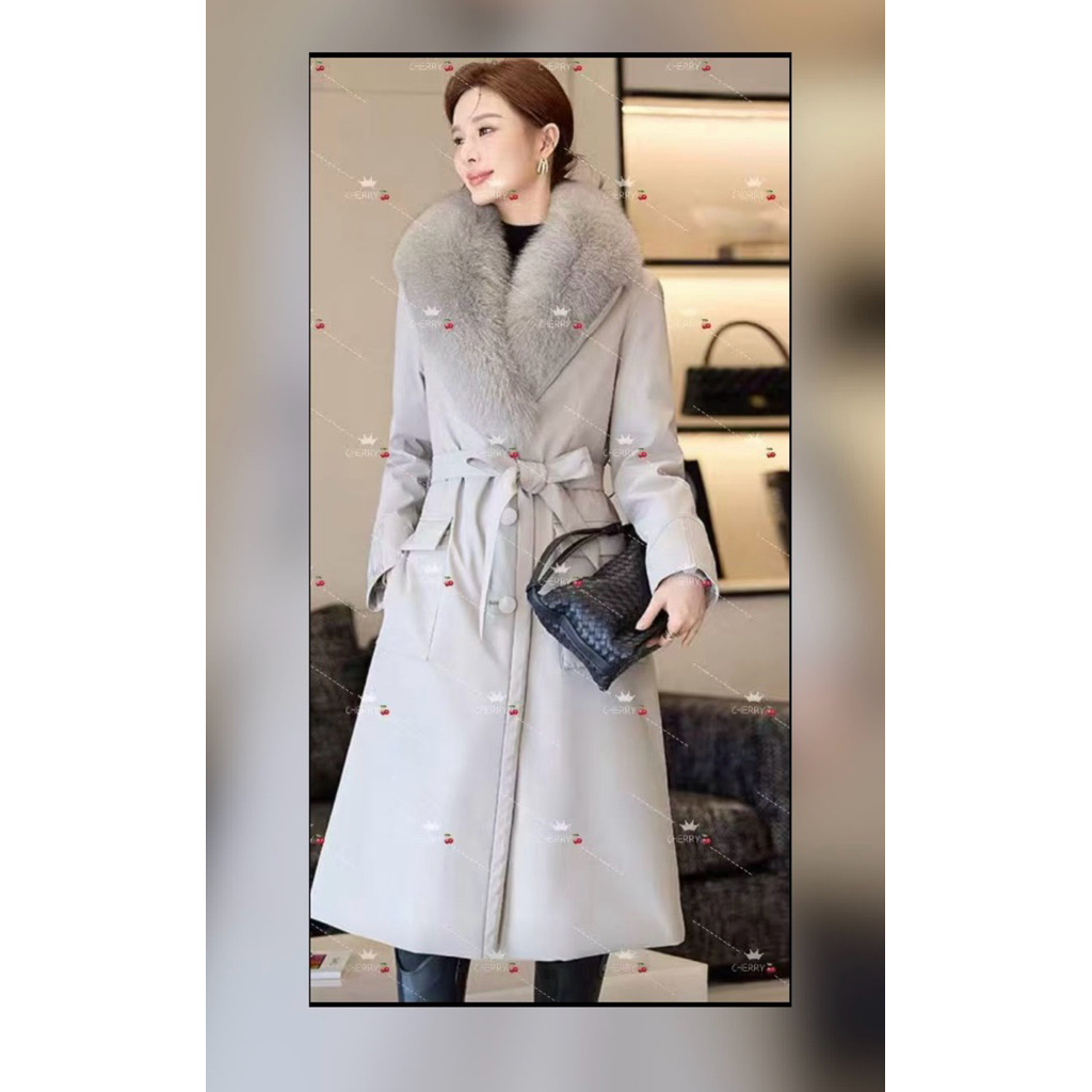 Jaket Winter Wanita Rusia Minus 20 Degree Water Resistant Bahan Halus Lembut Fleksibel bisa Sebagai 