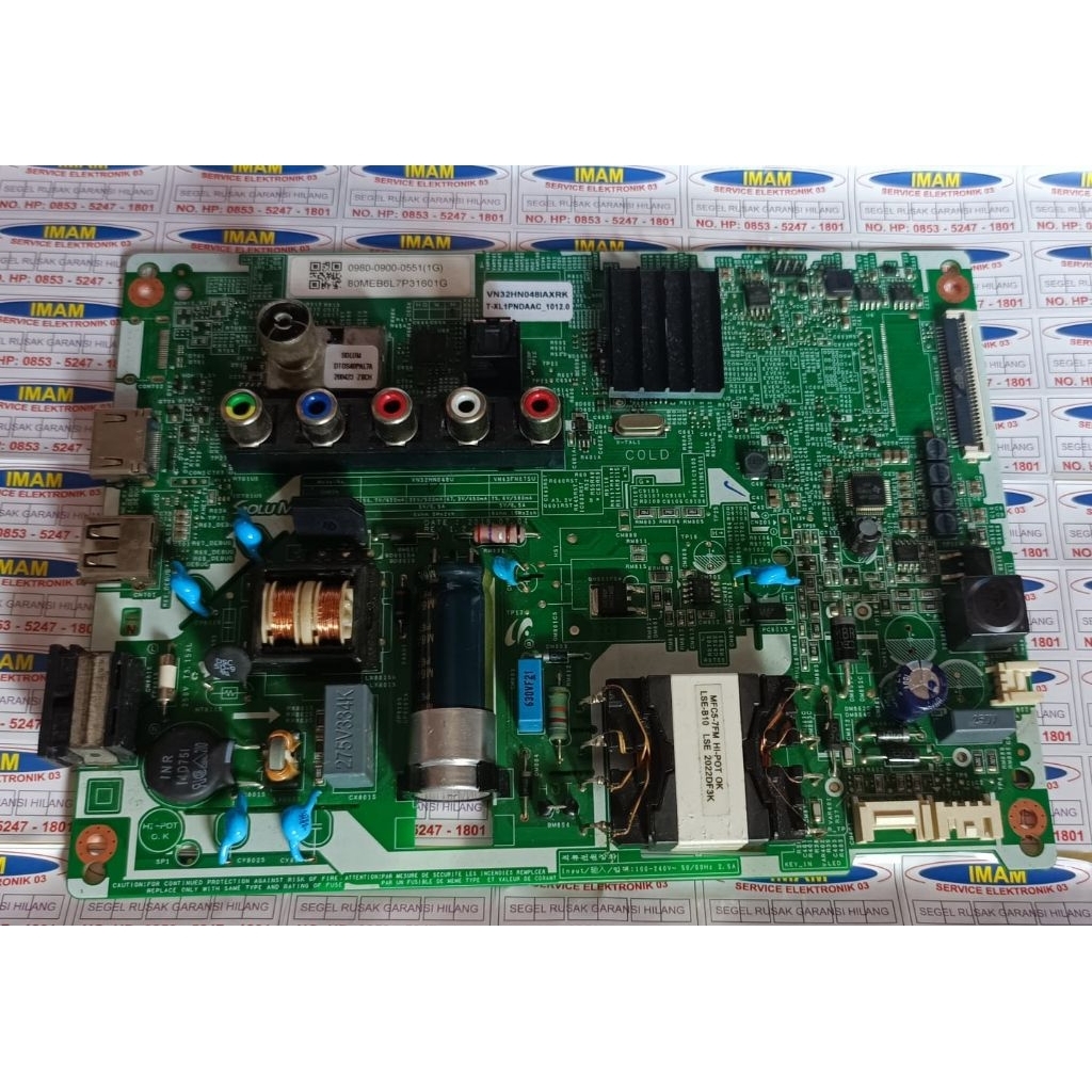 MAINBOARD SAMSUNG 32N4001/32N4003 MESIN-MB-SAMSUNG 32N4001/4003
