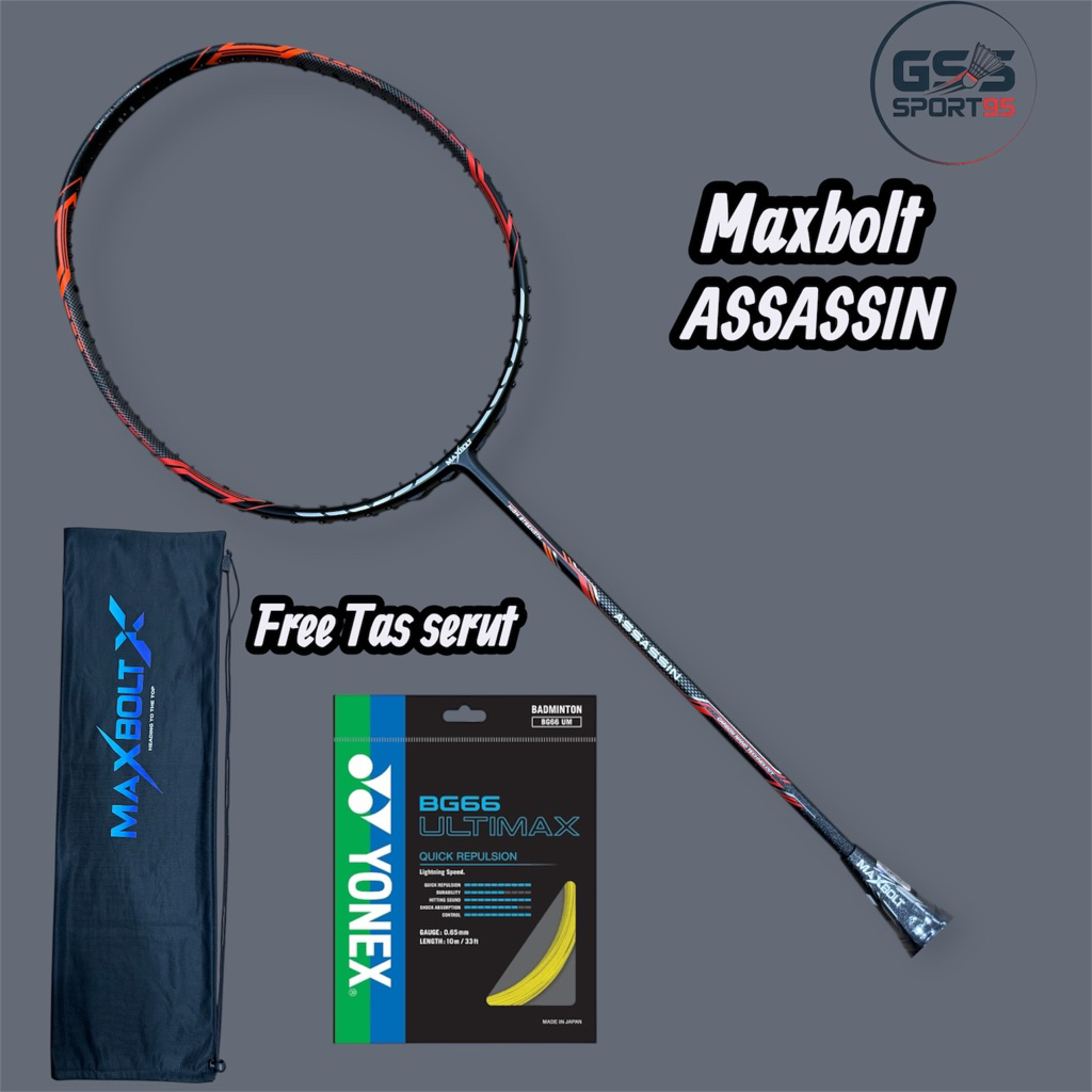 RAKET BADMINTON MAXBOLT ASSASSIN