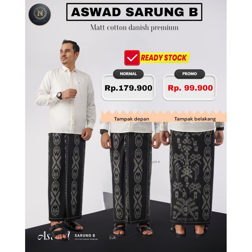 ASWAD SARUNG B NADHEERA LUXURY