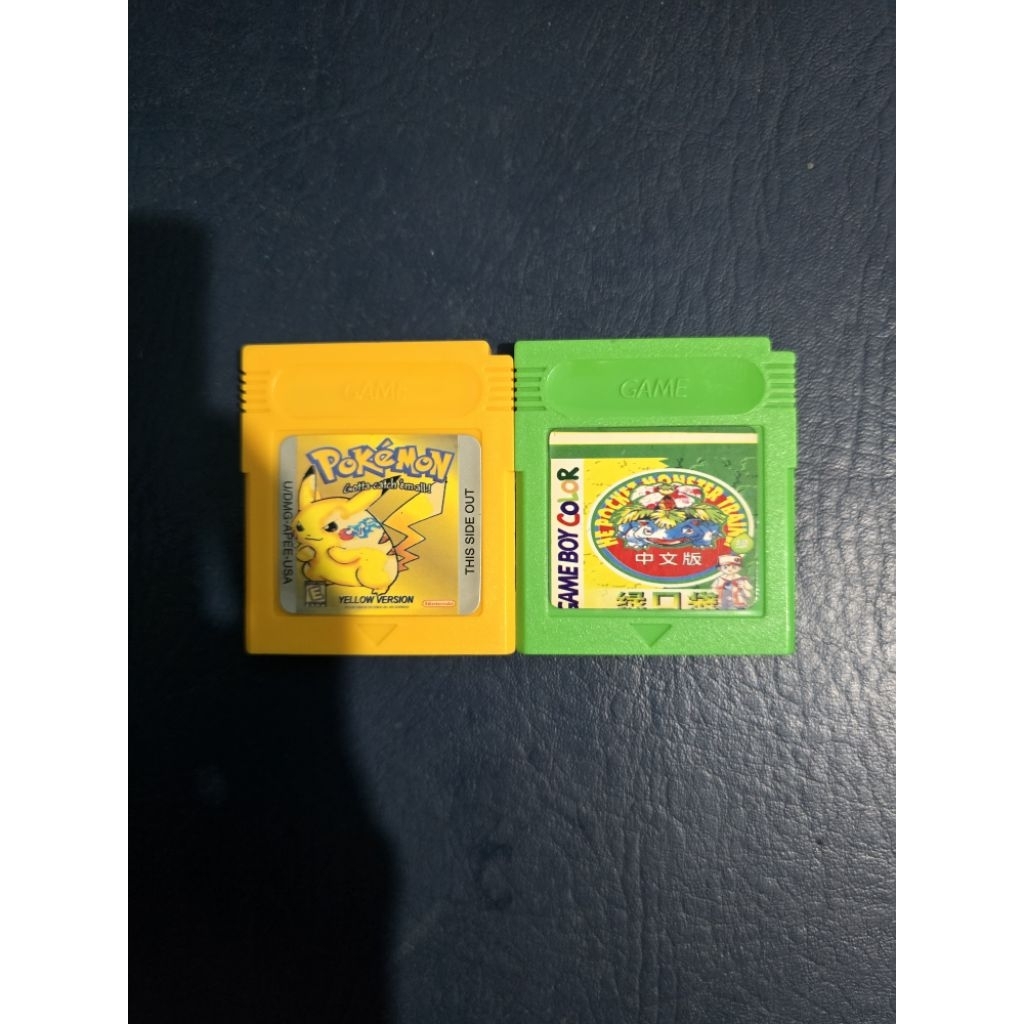 Game boy Color Nintendo Games Gameboy GBC Cartridge Pokemon Retro