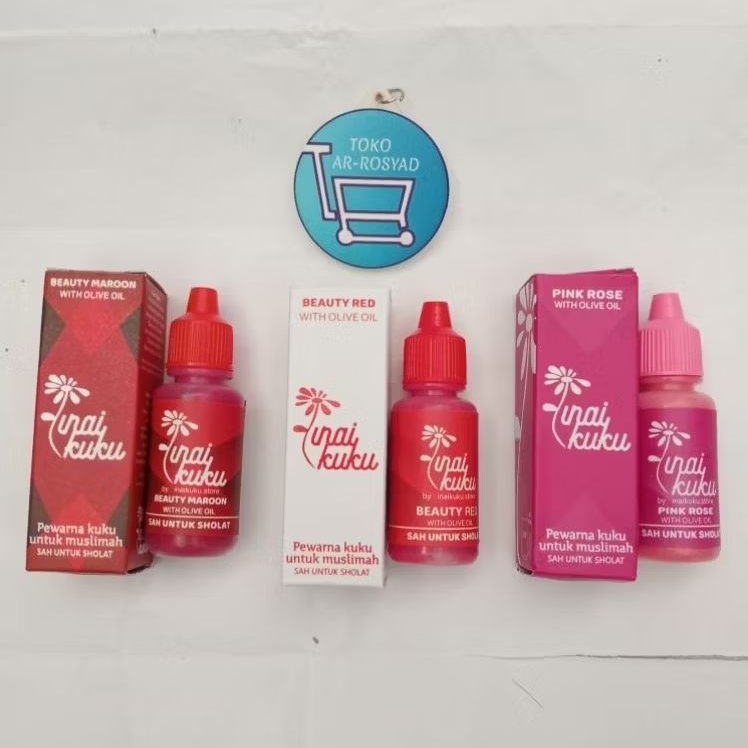 INAI KUKU ORIGINAL Maroon Merah Pink