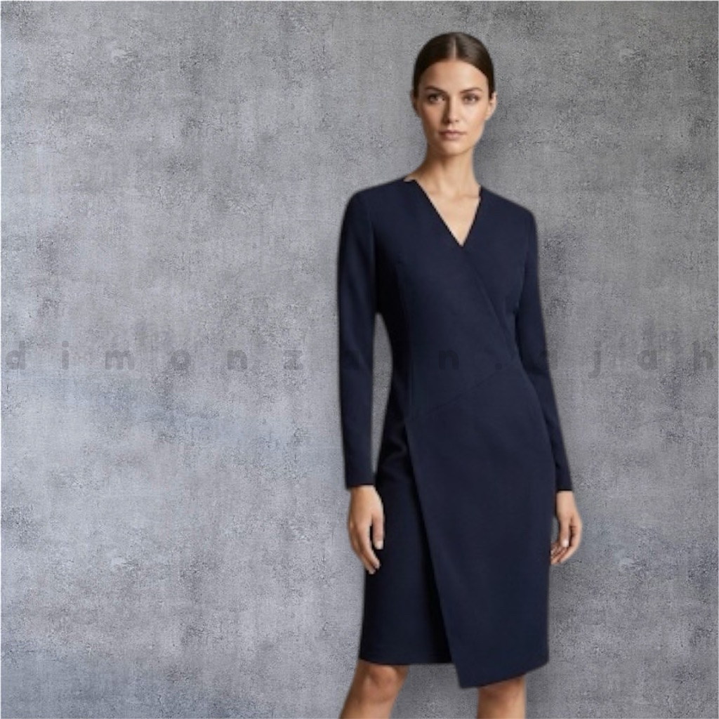 Jigott Navy Formal Dress - preloved