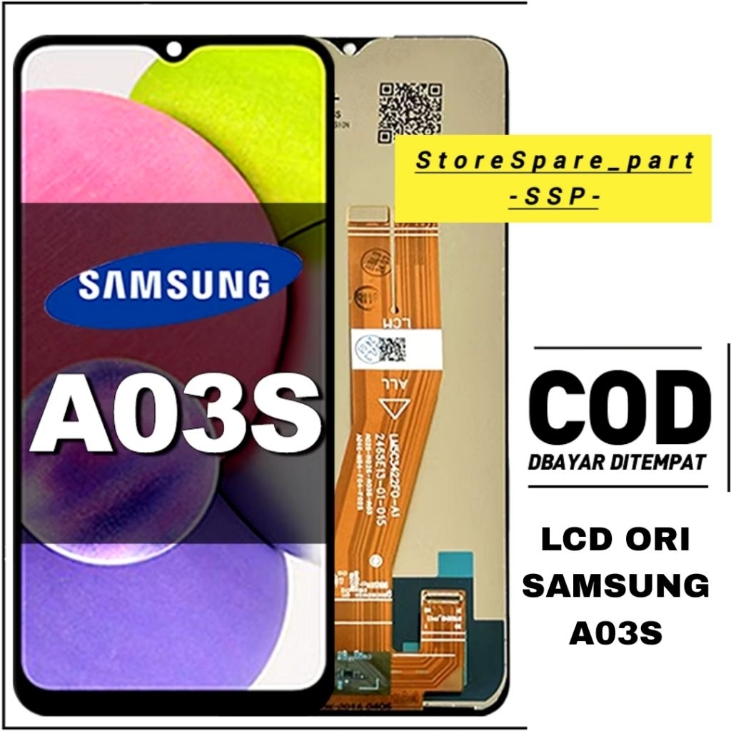 LCD TOUCHSCREEN ORIGINAL SAMSUNG A03S