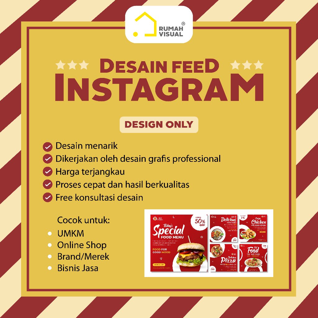 JASA DESAIN INSTAGRAM FEEDS