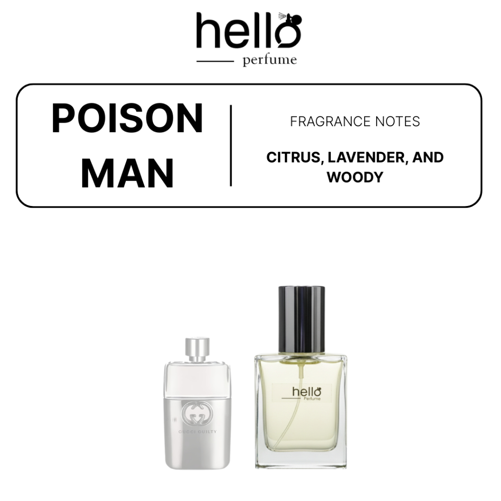 Hello Perfume Poison Man EDP/Man Perfume