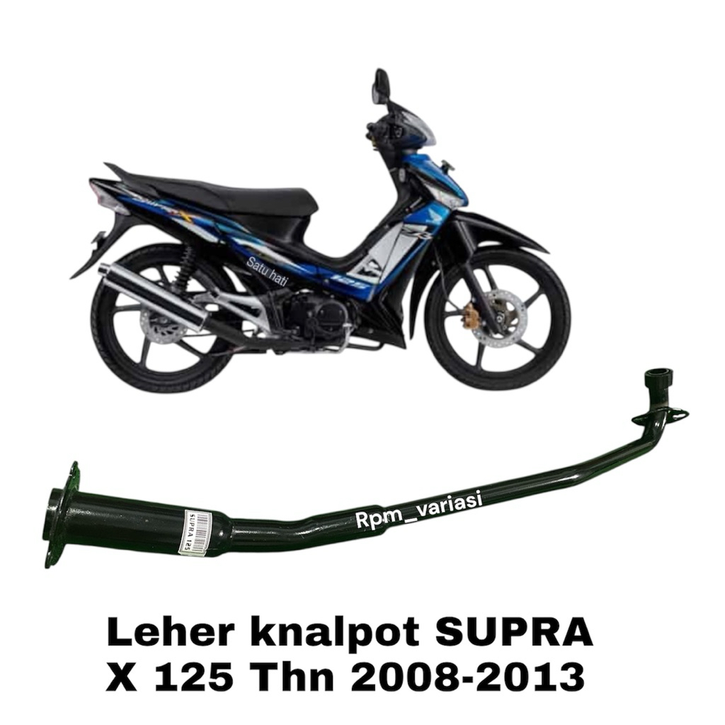 Leheran supra x 125 hitam th 2008-2013