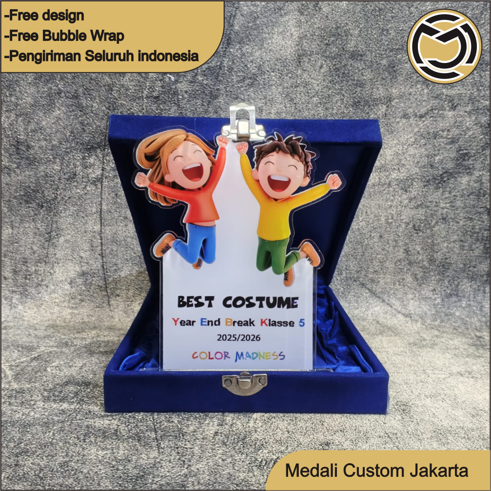 Plakat Akrilik | Plakat Akrilik Custom | Plakat 1 Hari Jadi | Free Desain