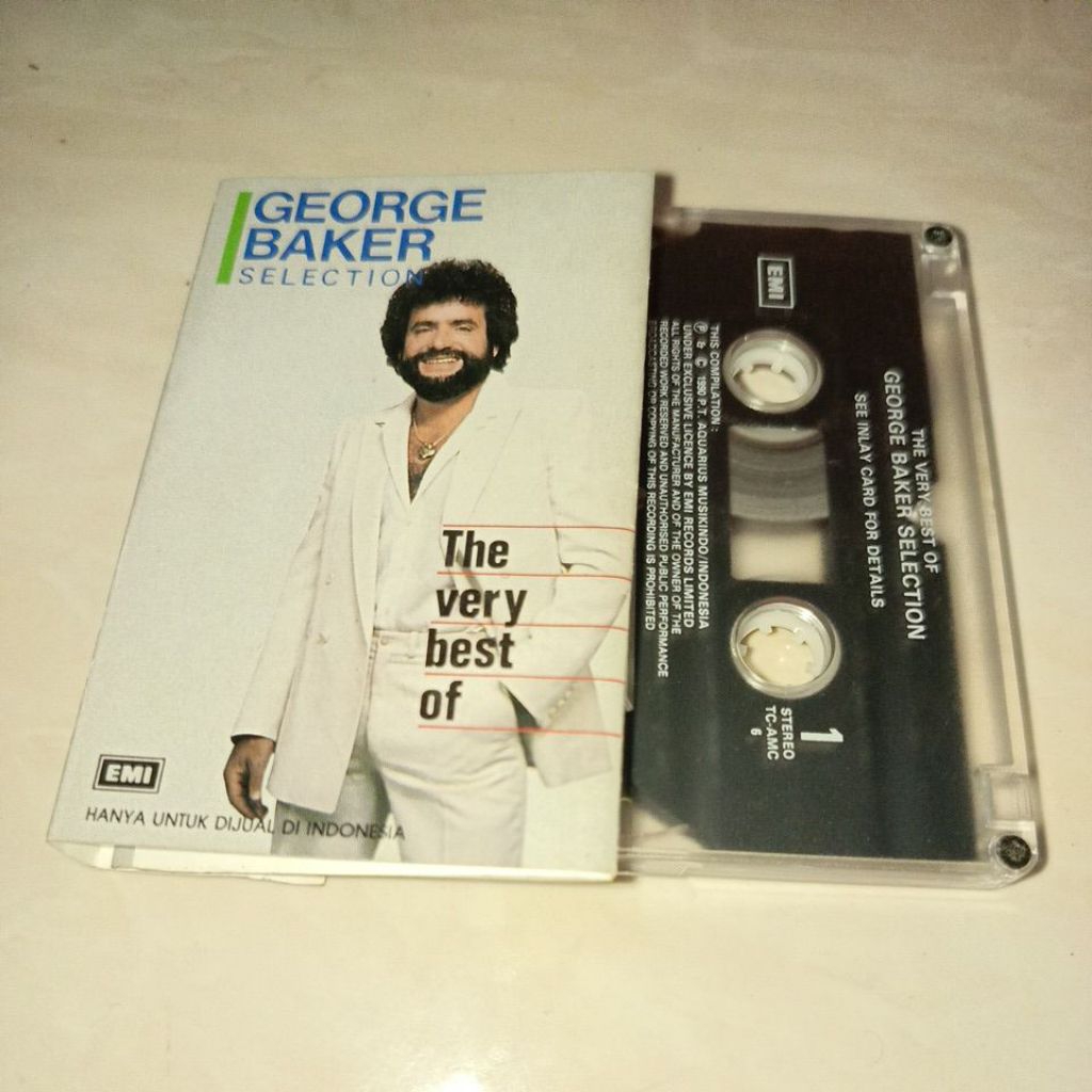 KASET GEORGE BAKER SELECTION THE VERY BEST OF HITS BABY BLUE