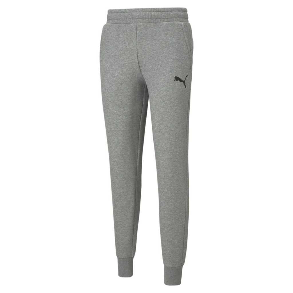 Celana Training Jogger Pria Puma Essential Logo FL CL Grey - 68086153