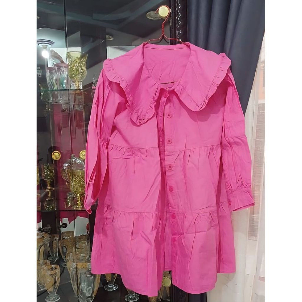 Blouse Pink Fuschia