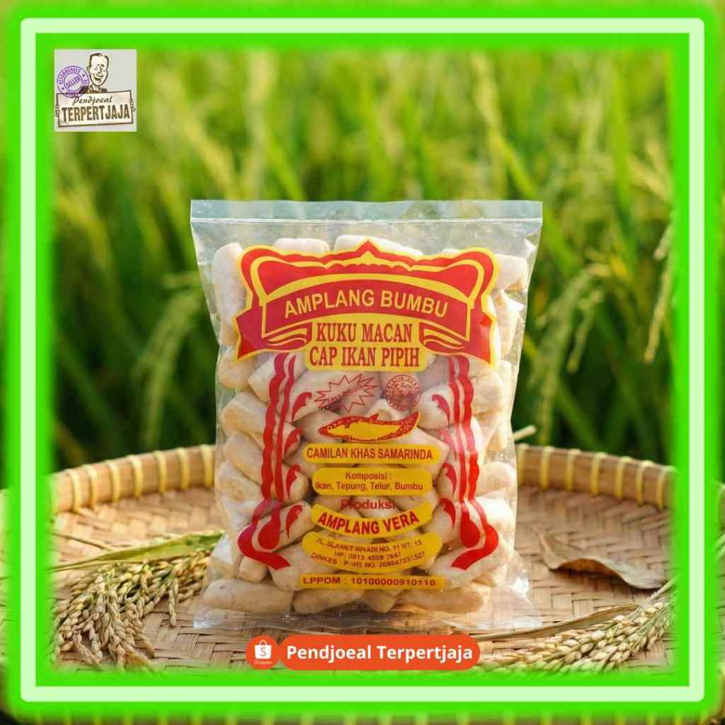 Amplang Bumbu Vera Kuku Macan Cap Ikan Pipih