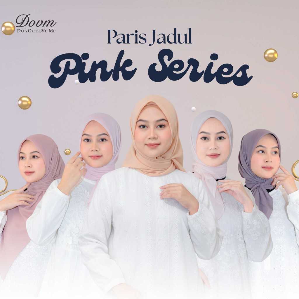 Hijab Paris Segi Empat 110x110 Katun Adem Tidak Nerawang Jahit Neci Premium Cocok Reseller