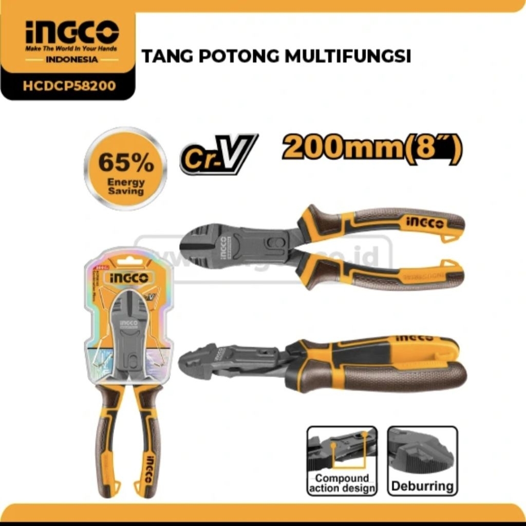 TANG POTONG MULTIFUNGSI HCDCP58200 INGCO