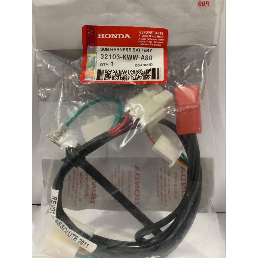 KABEL AKI REVO ABS BLADE KABEL ACCU REVO KABEL BATTERAI BATTERY REVO ABSOLUT BLADE KWW  ((  KABEL AK