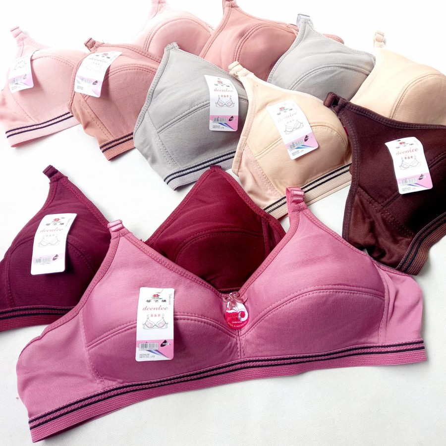 BH Wanita Dewasa Anak Remaja Kekinian Bra Tanpa Kawat Busa Size 34 sampai 42