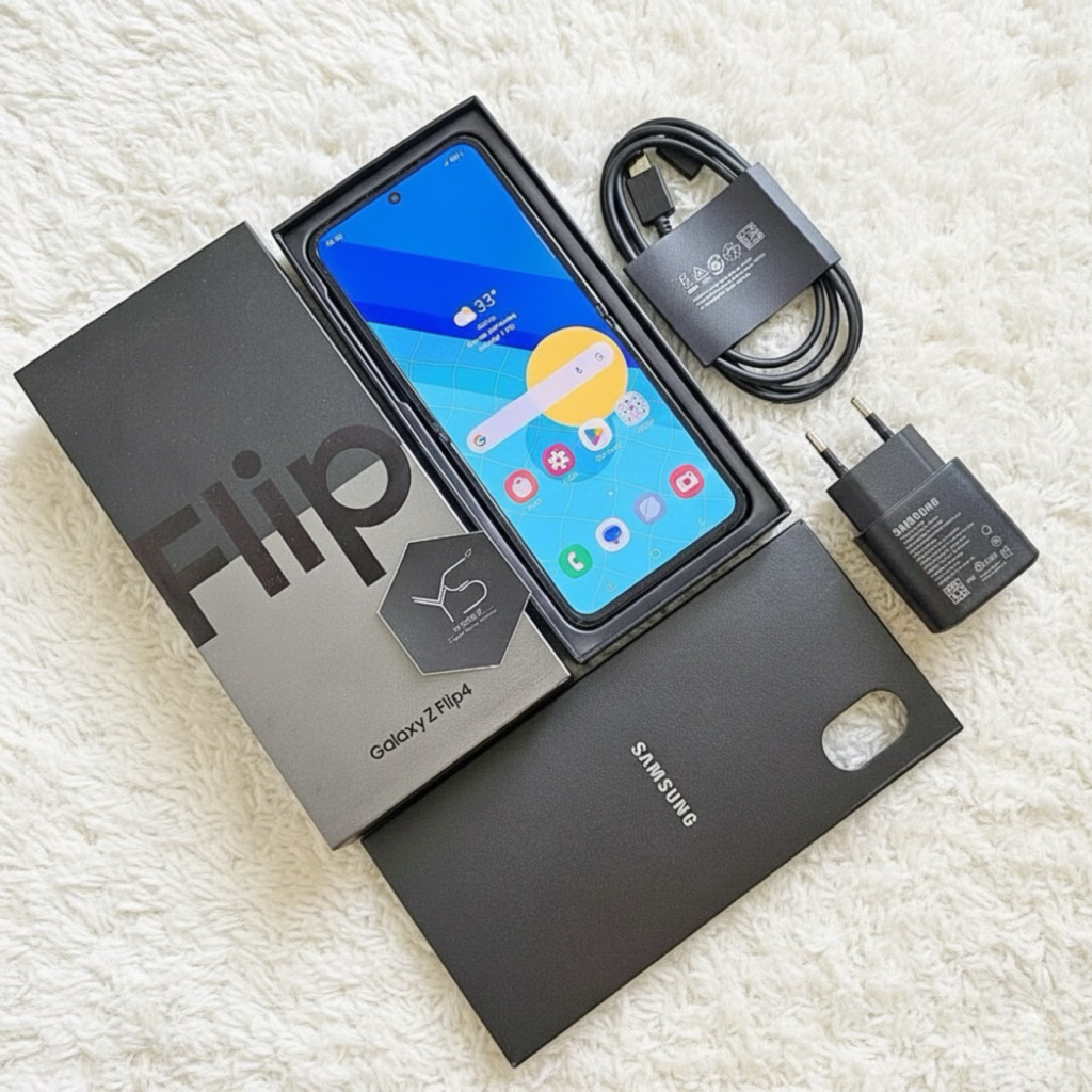 Samsung Galaxy Z Flip4 5G SEIN / Samsung Galaxy Z Flip4 Second Termurah Ex Garansi Resmi SEIN Kualit