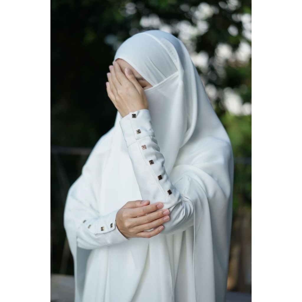 Abaya Double Black Arabian - Abaya Al Arabian - Abaya Haji Umroh