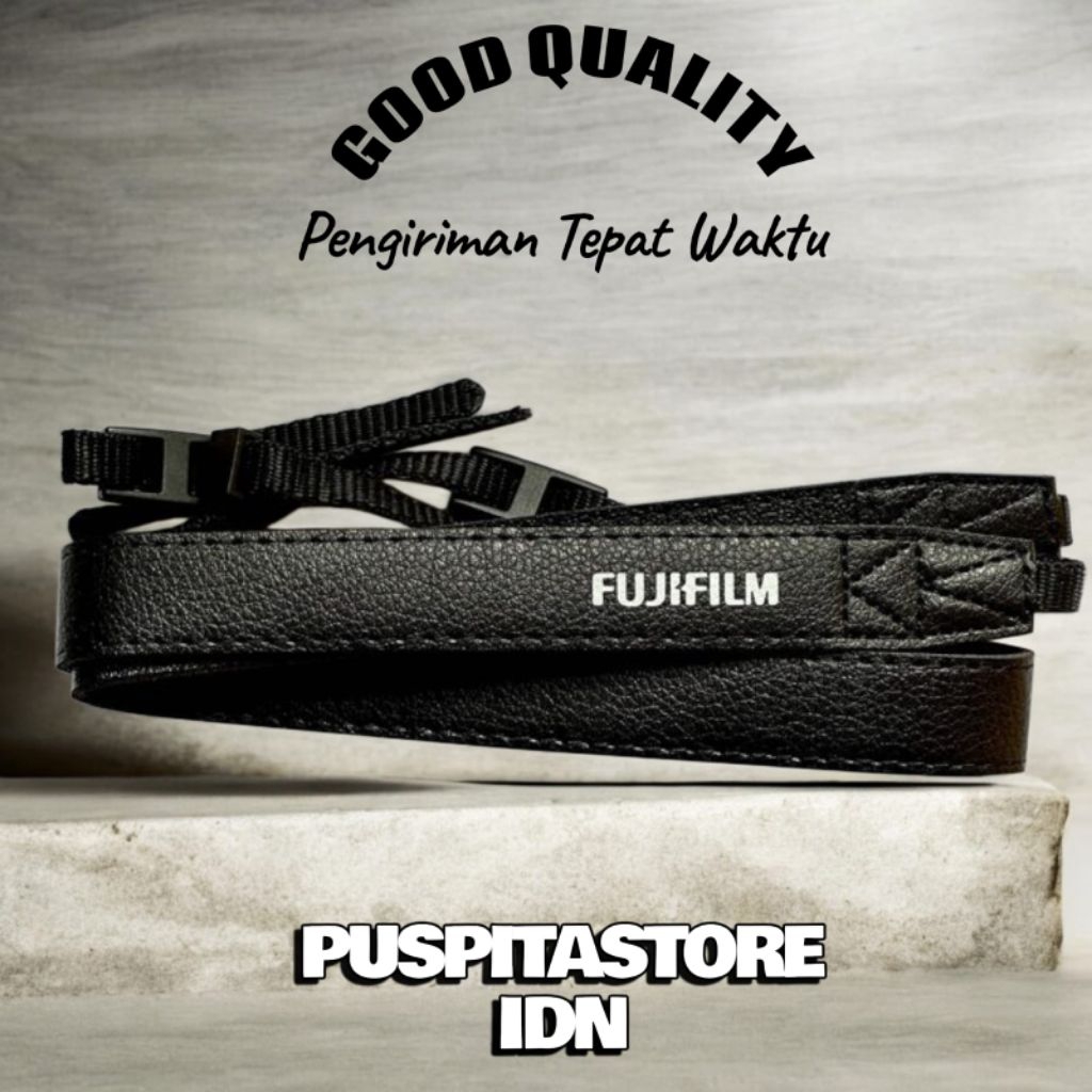 Original Strap Fujifilm Mirrorless XM1 XM5 XE1 XE2 XE2s XE3 XE4 XE5 XPro1 XPro2 XPro3 - Kalung Bahu 