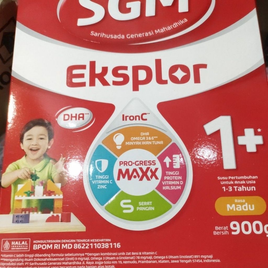 sgm 1+ 900 gr madu