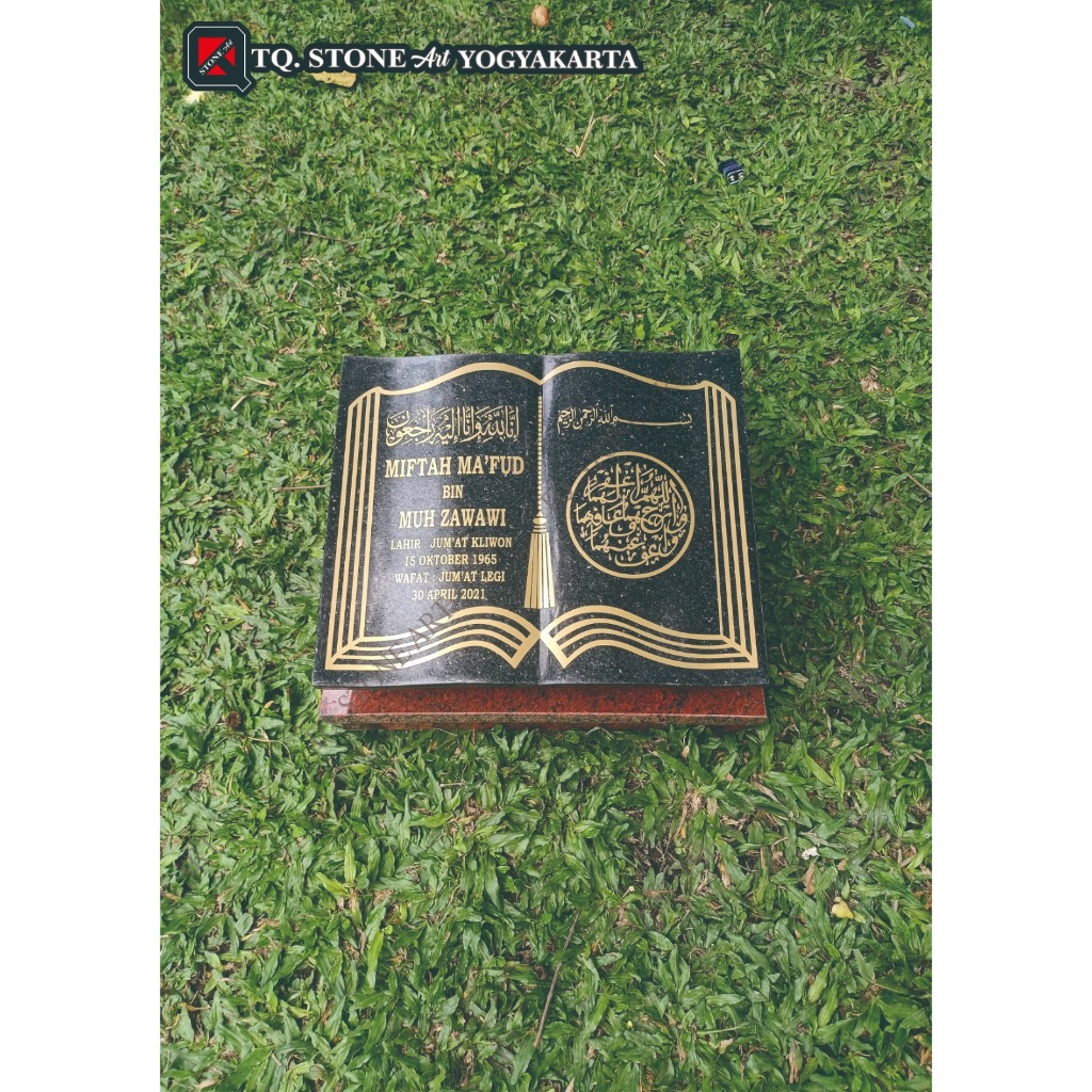 NISAN MAKAM Model BUKU MINIMALIS BATU GRANIT IMPORT 30X40