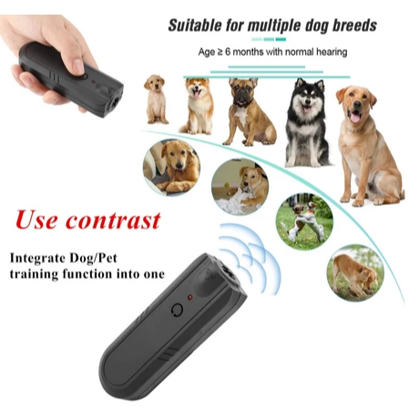 GlestRadio - Alat Pelatih Penjinak Pengusir Anjing Ultrasonic Dog Repeller Training Latihan Anjing T