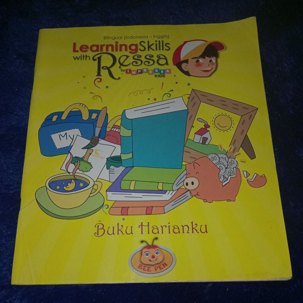 buku learning skill with ressa - buku harianku
