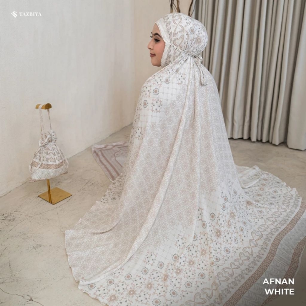 MUKENA TAZBIYA AFNAN SERIES | MUKENA RAYON DEWASA 2IN SET SAJADAH | MUKENA SAJADAH