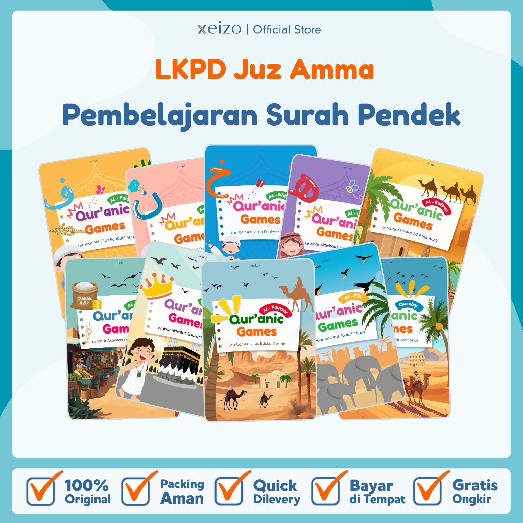 Worksheets Juz Amma Anak I Lembar Aktivitas Hafalan Surah Pendek Anak SD - Xeizo