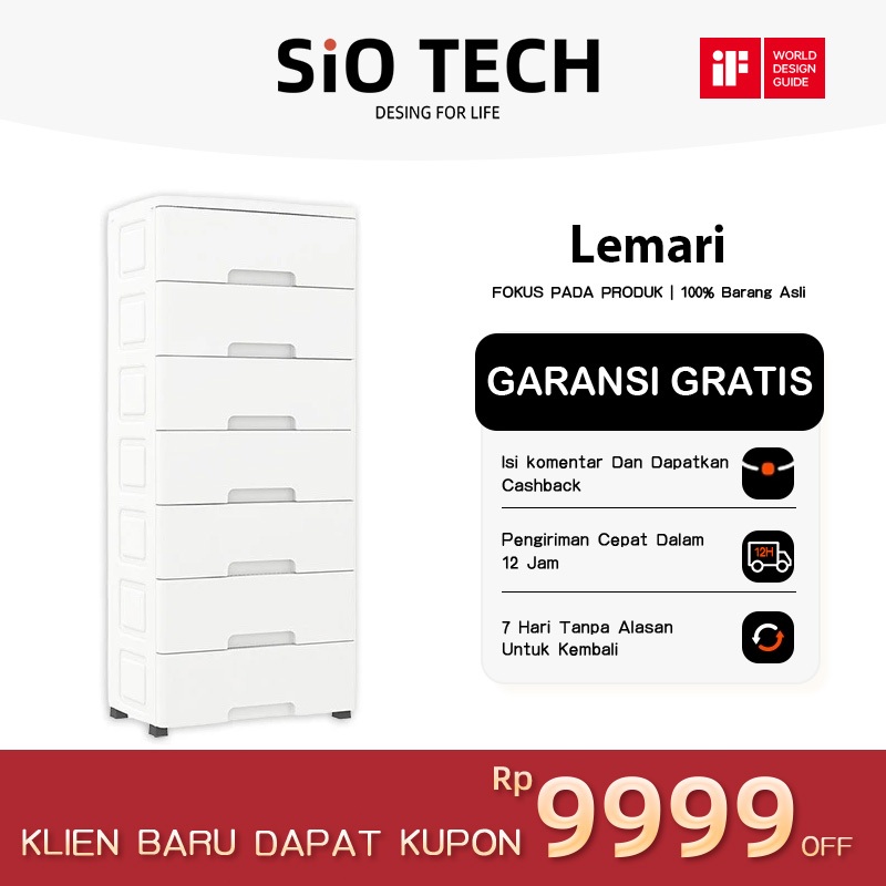 [Ready] Lemari Pakaian Plastik, Lemari Penyimpanan Plastik, Lemari Pakaian Plastik, Lemari Pakaian P