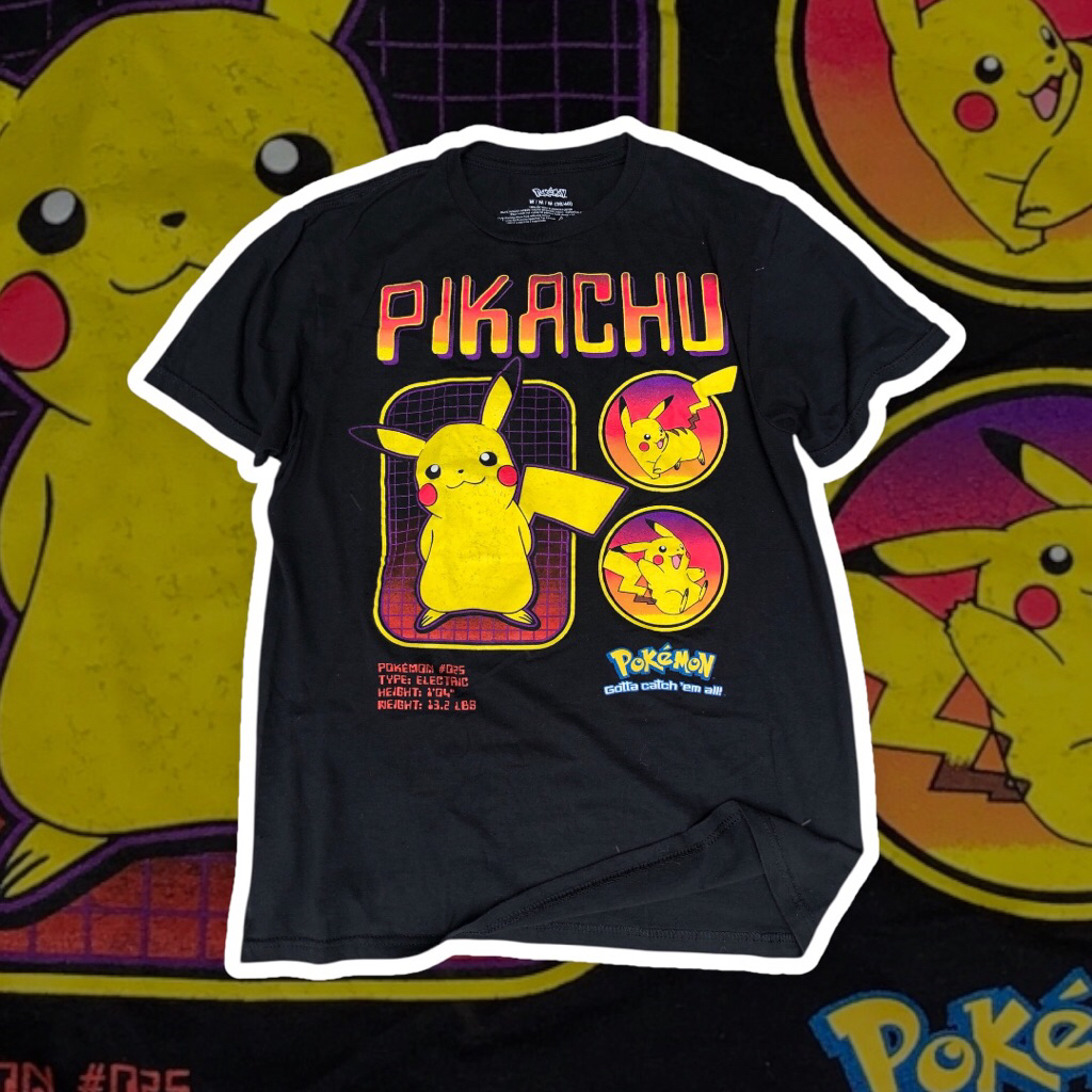 KAOS VINTAGE 90' POKEMON ORIGINAL