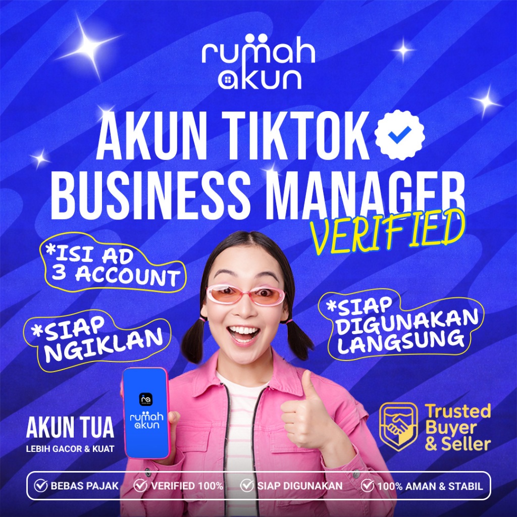 BM TIKTOK VERIF ISI 3 AKUN IKLAN | TIKTOK BM VERIF 3 AKUN | PROSES CEPAT