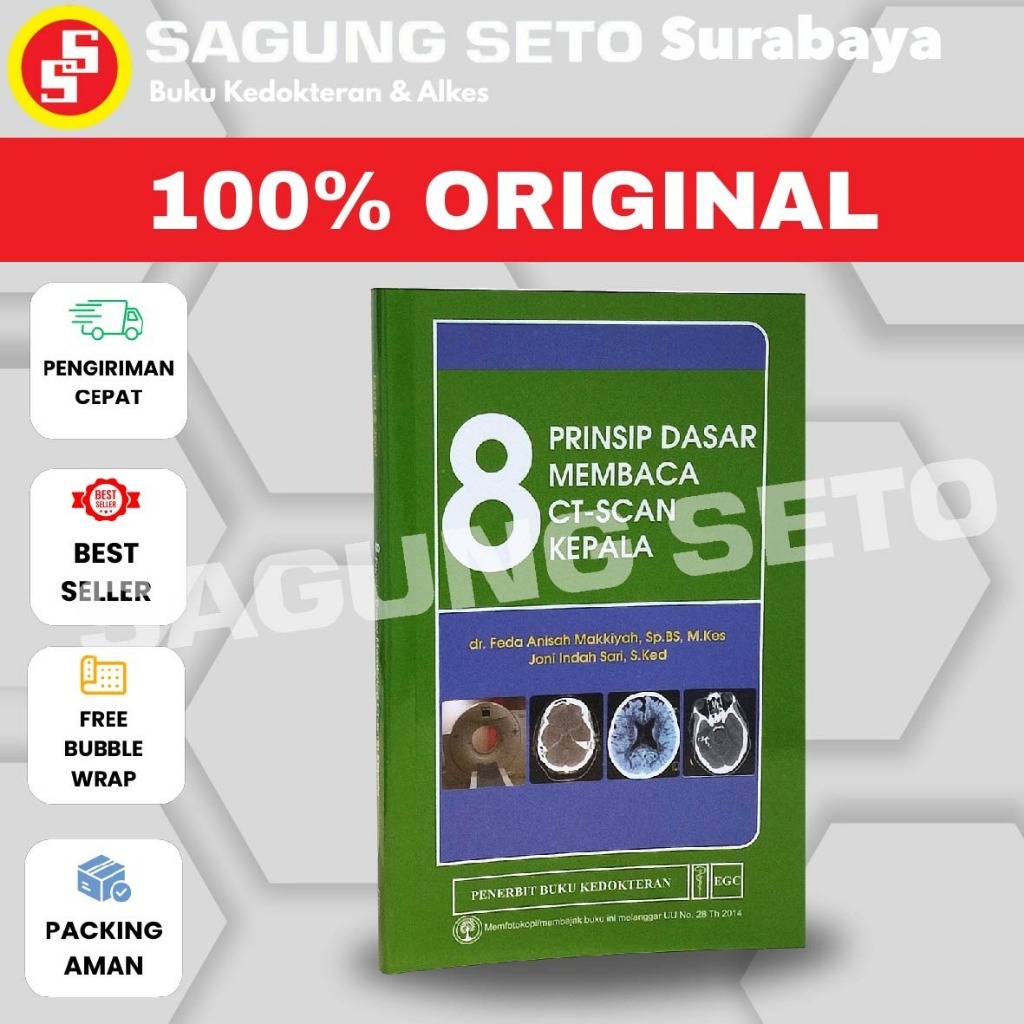 BUKU 8 PRINSIP DASAR MEMBACA CT-SCAN KEPALA /DR FEDA ANISAH -EGC