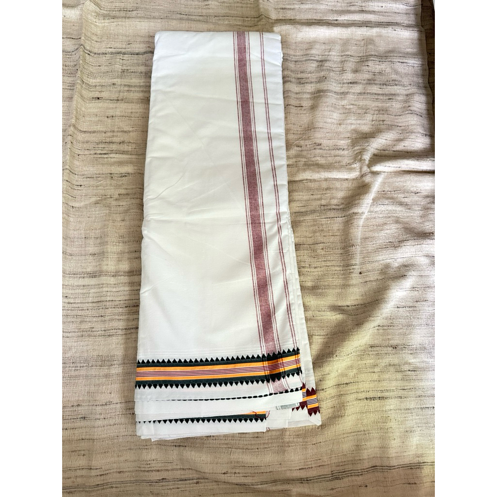 dhoti cadar cotun murni india  2 × 3 = 6 meter