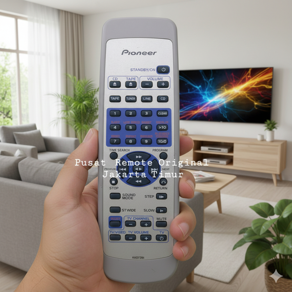 REMOTE REMOT DVD HOME THEATER PIONEER AXD7281 ORIGINAL