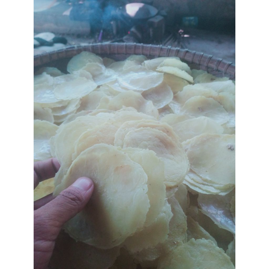 EMPING MELINJO MENTAH 500gr SUPER | EMPING MENTAH ASLI KHAS KEBUMEN