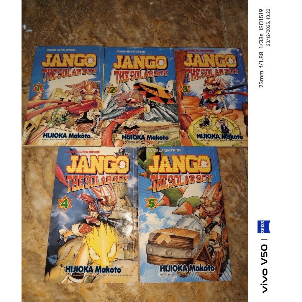 Komik Jango The Solar Boy by Hijioka - Cabutan**