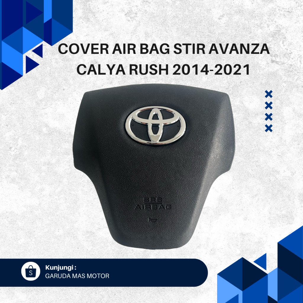 COVER AIRBAG STIR AVANZA CALYA RUSH 2014 - 2021 ORIGINAL