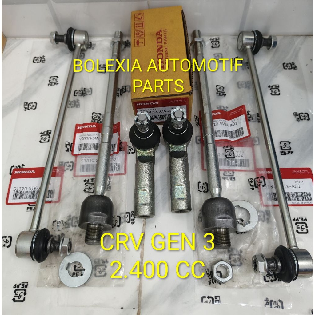 Link Stabil Long Tie Rod Tie Rod End Crv Gen 3 Paket Tie Rod Link Stabil Dan Long Tie Rod Crv Gen 3 