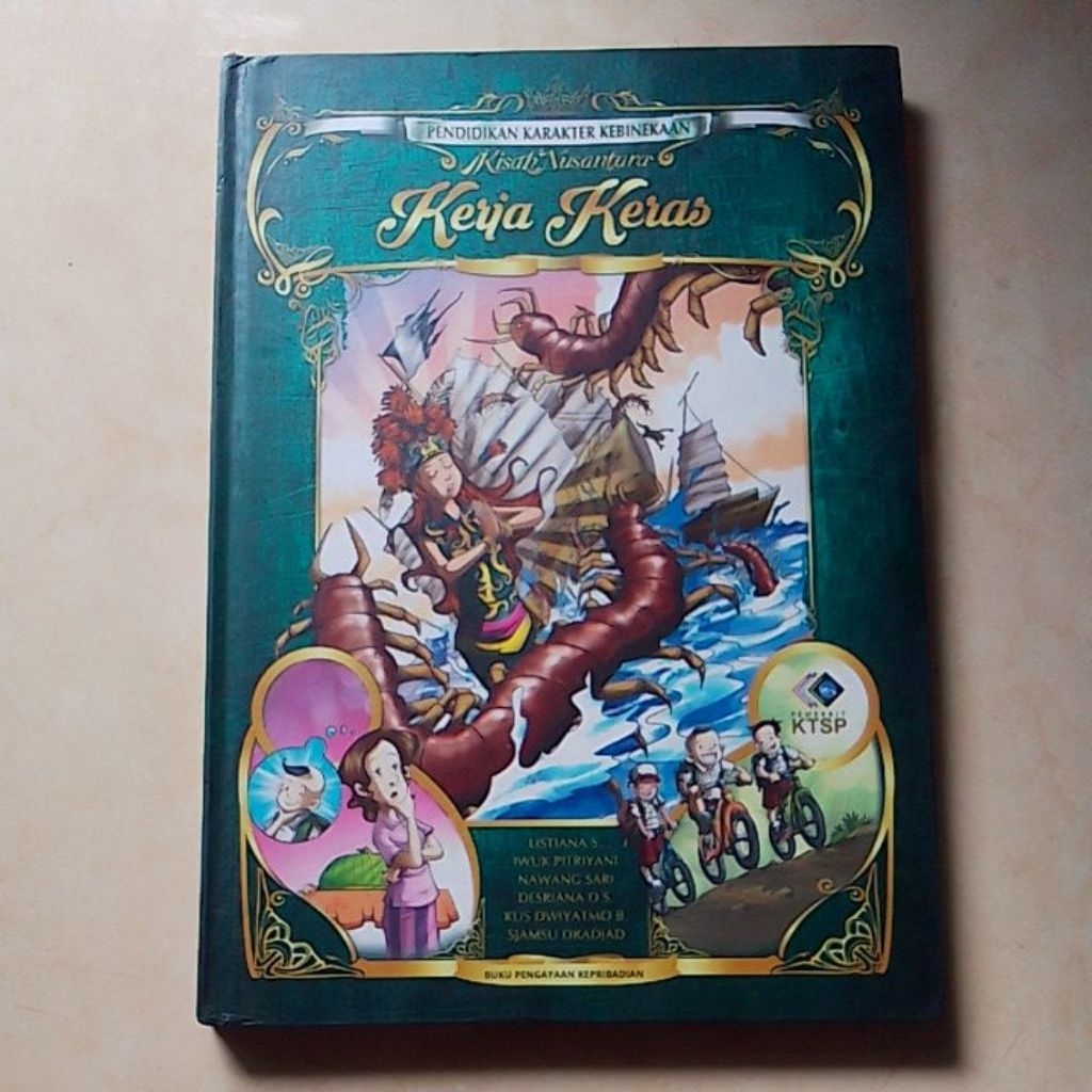 ORIGINAL Buku ENSIKLOPEDIA KISAH NUSANTARA "KERJA KERAS"