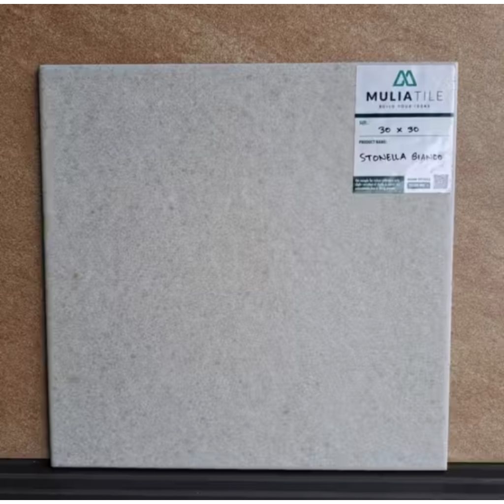 Keramik Lantai 30x30 Stonela Bianco || Mulia Tille